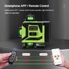 4D 8/12/16 Line Green Light Infrared Mini Laser Level  Automatic Leveling Level 360° Horizontal and Vertical Cross Measurement Tool New