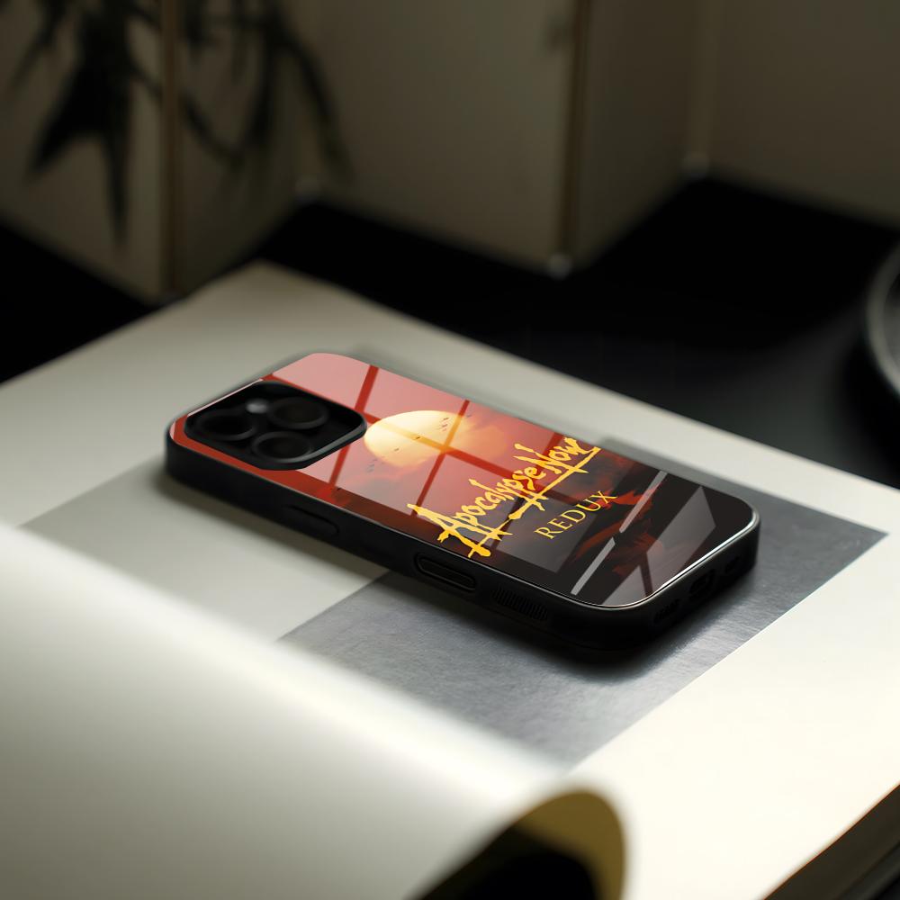 A-apocalypses Now Phone Case Glass For IPhone17 Air 16 Creative Concept 15 17 14 Pro Max 13 12 11 X XS XR Plus For Samsung S 26