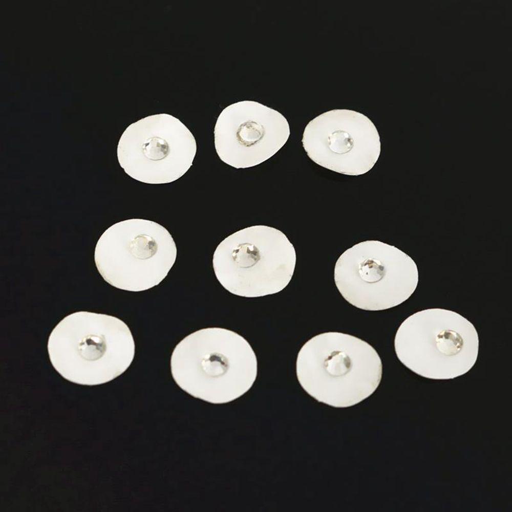 10 Stück/Set Zahnkristall-Schmuck Zähne Mundzahn Schmuck 2,0 mm