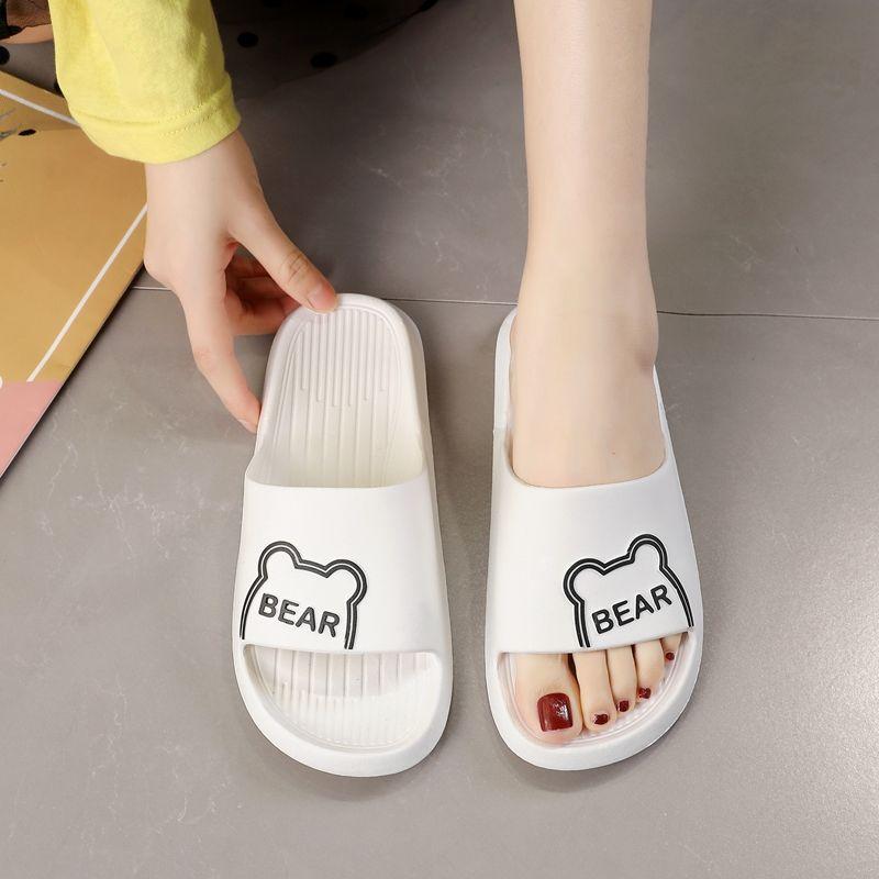 Slippers 2023 Summer Women Super Light Soft Shoes Anti-slip Outside Wear Cute Sandals