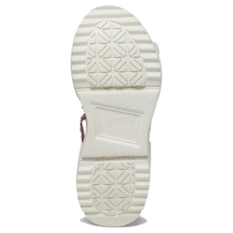 Converse Run Star Utility Sandal CX Comfortable Casual Non-Slip Beach Sandals Unisex Pink Purple