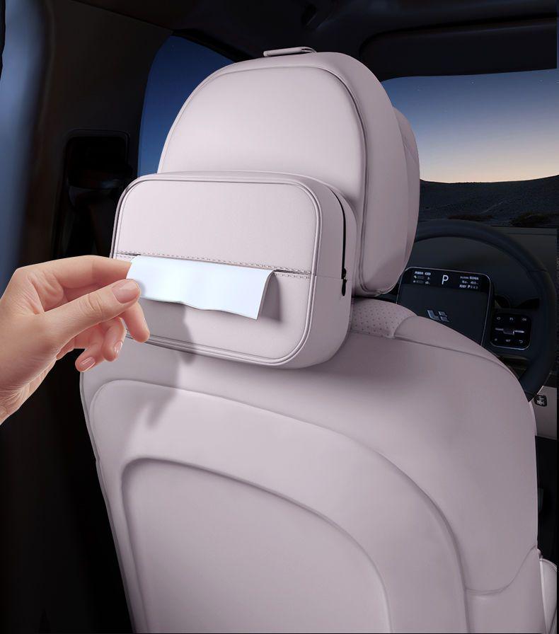 Nio Firefly Car Tissue Box: Original Color Hanging or Armrest Paper Holder