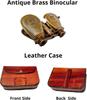 Antique Brass Monocular Binocular Telescope Vintage Nautical Spyglass Scope