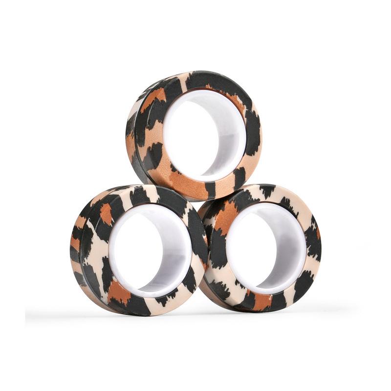 Cross-Border Decompression Magnetic Bracelet Gyro Camouflage Spinner Toy