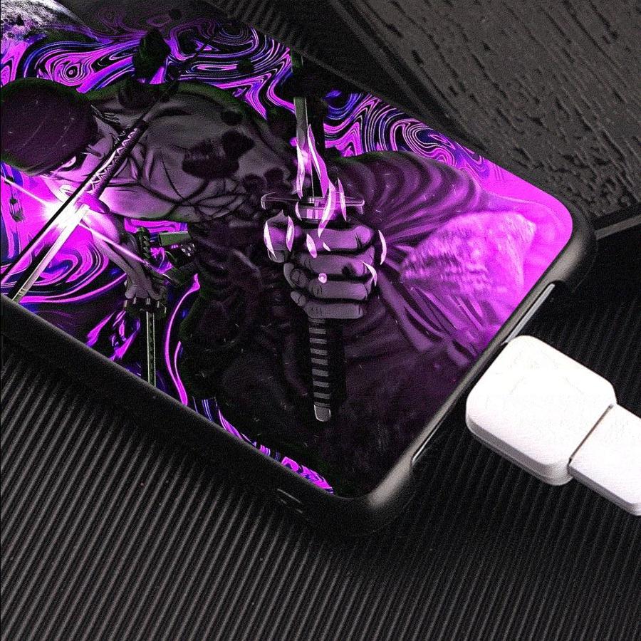Back Phone Cover Funda Case for Samsung Galaxy Flip4 Flip3 Flip6 Z Flip 7 6 5 4 3 Flip7 FE Flip5 One Piece Cool Zoro