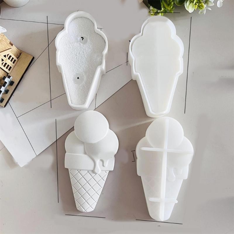 Silicone Mold for Making Ice Cream Candle Cup Jar Storage Tray Container Making Mould for Parties and Family Activity