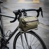 Vielseitiger 304er Stahl Fahrrad-Frontgepäckträger Lenkertaschenhalterung für Rennrad und Gravel