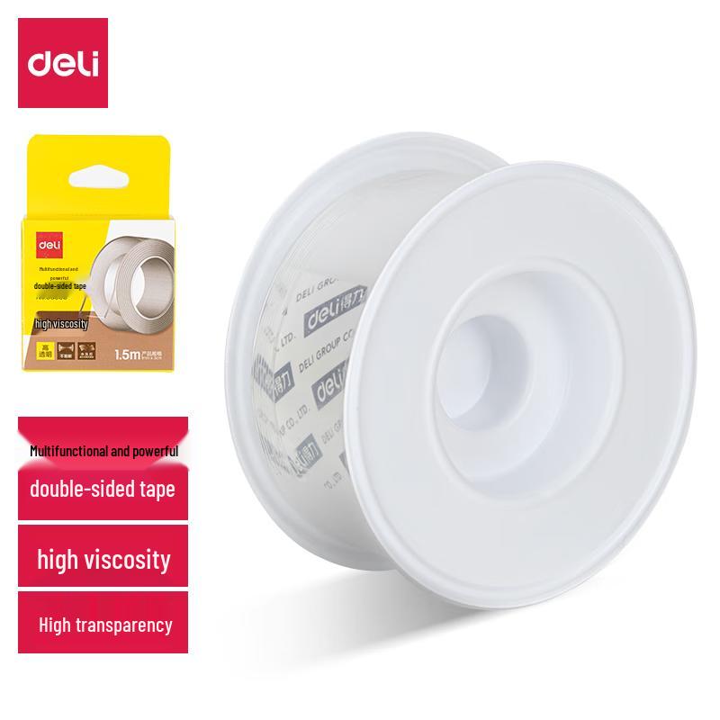 Deli Transparent Nano Double-Sided Tape