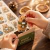Christmas Countdown Calendar with 2D Acrylic Pendant Ornaments,