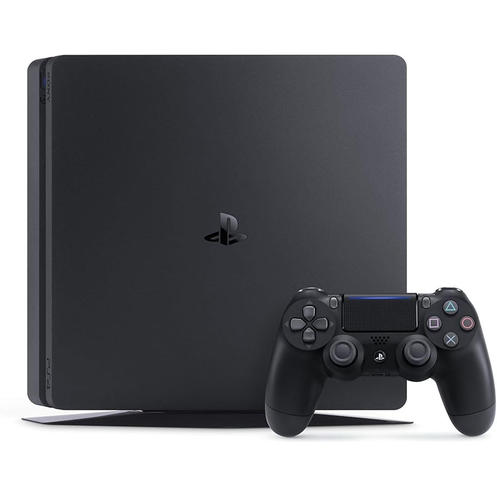 [Produkt odnowiony] SONY PlayStation 4 Jet Black 500GB (CUH-2100AB01) PlayStation 4 PlayStation...