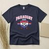 Paraguay 2026 Football Fan T Shirt Soccer Supporters Gildan Cotton Family