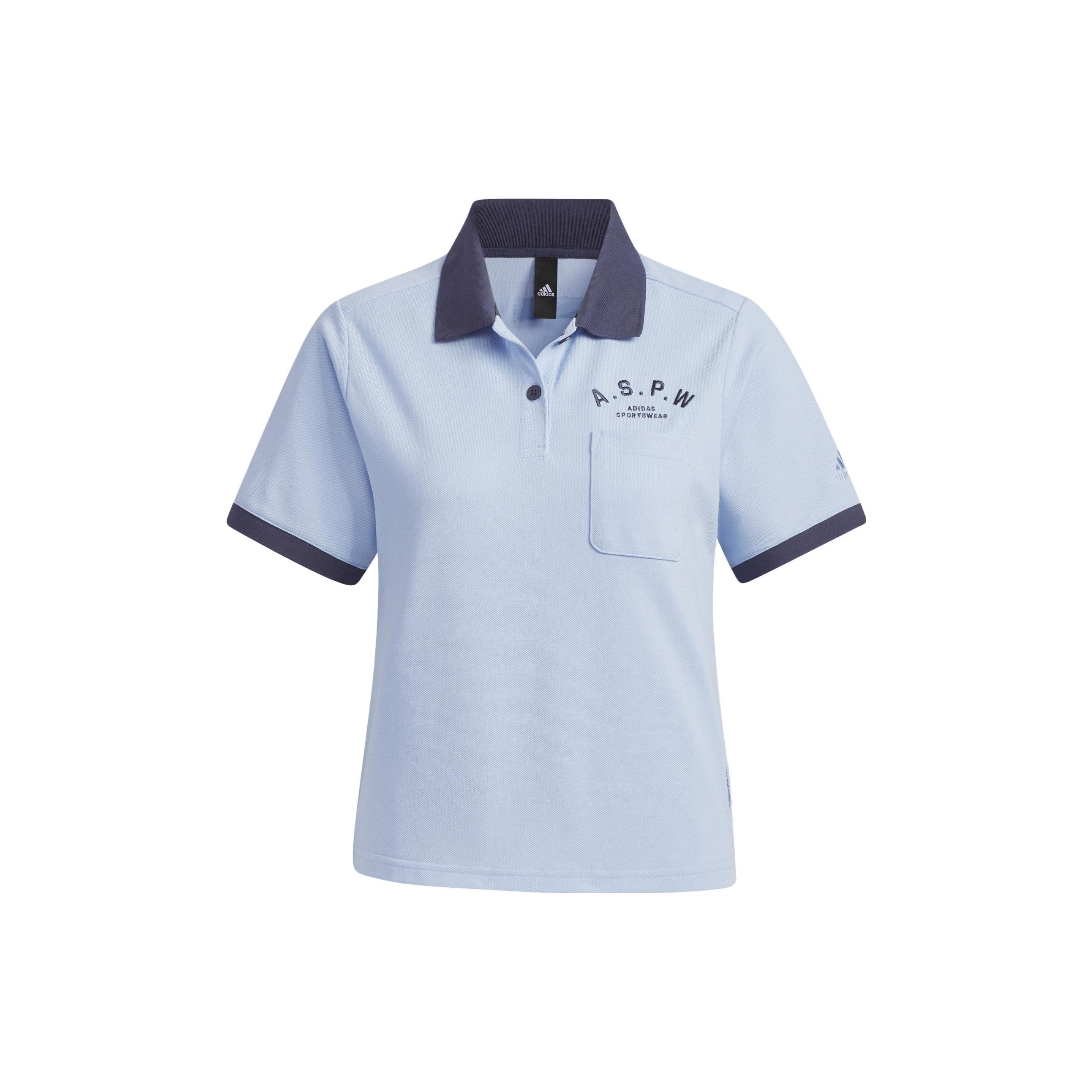 (WMNS) adidas Verbiage Polo Shirt Polo Blue Women s IP3942 XS