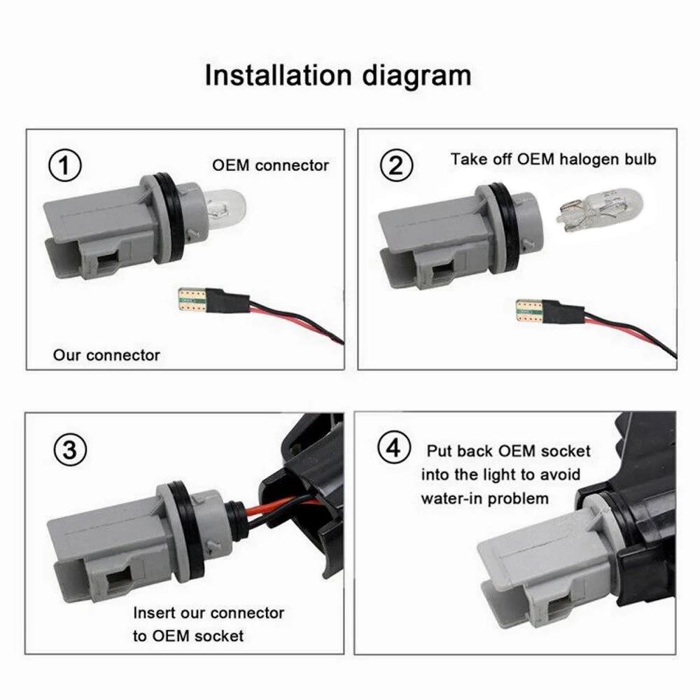 Dynamic Blinker LED Turn Signal Side Marker Light For Nissan Navara D22 NP300 Datsun Frontier Fiera PickUp Terrano SkystarTurn Signal 2