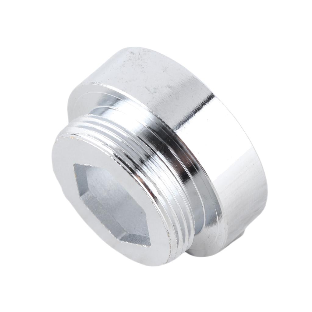 1PC 22mm 24mm G1/2 Kitchen Aluminium Alloy Water Purifier Faucet Aerator Adapter Accessories