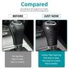 Carbon Fiber Pattern Shift Knob Cover Shell For Mercedes-Benz W204 300 350 55 63