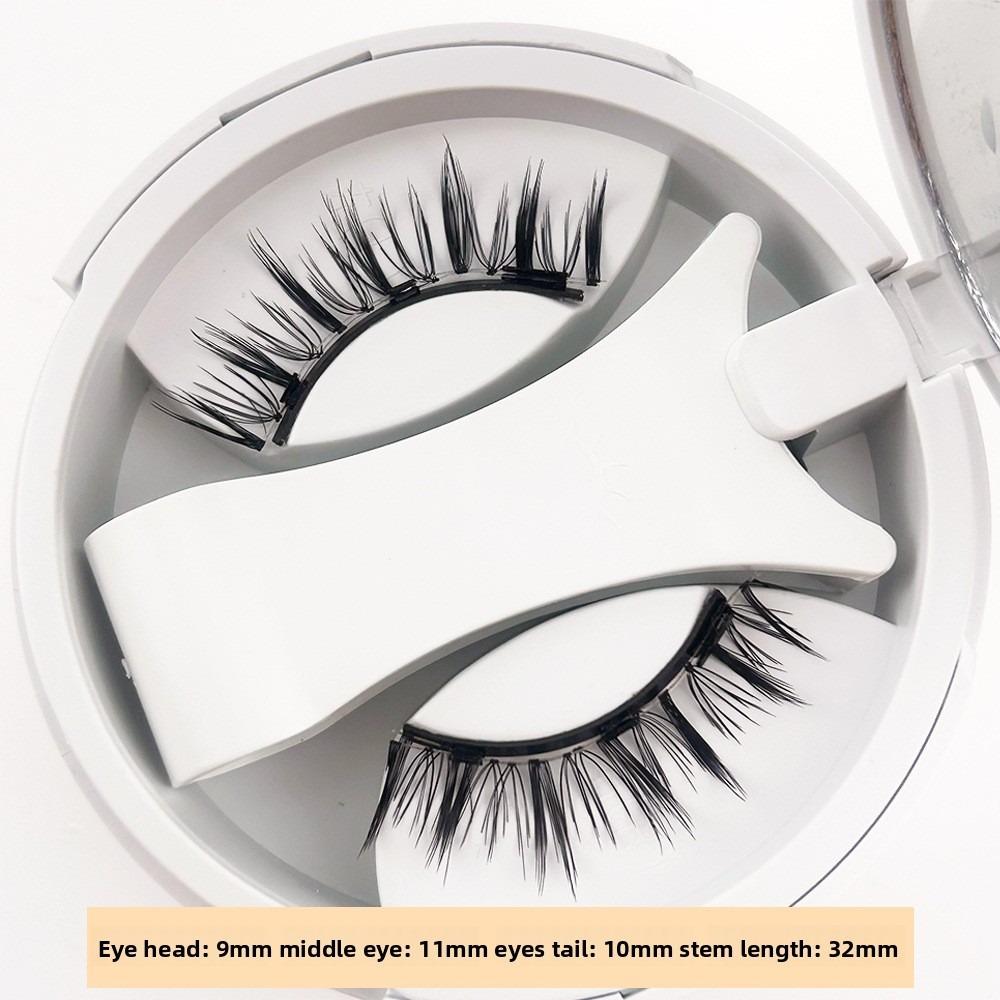 No Glue Required Magnetic Eyelashes with Applicator Magnetic False Eyelashes  Women Girls