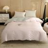 2025 new twill pure cotton quilt cover cotton solid color quilt cover single student dormitory skin-friendly single quilt cover