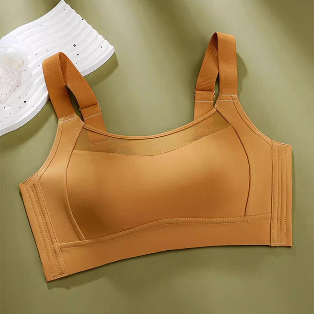 Full Cup Bra for Women Anti Glare and Seamless Bra Thin Bra Women's Collection Accessory Breast Anti Sagging and Gathering Bra