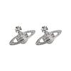 Vivienne WeStwood Women S Mini Bath Relief earringS Silver 62020033 02p116