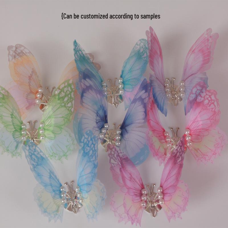 Butterfly Air Vent Ornament: Creative Chinese Style Car Interior Decoration