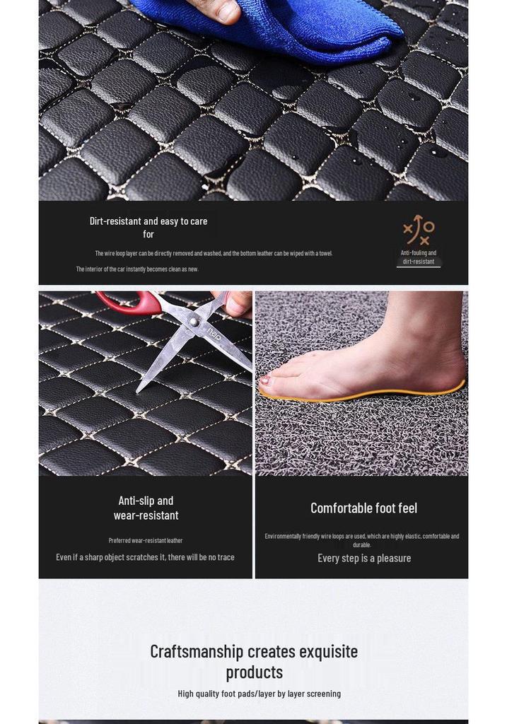 Custom Car Floor Mats for Buick Excelle GT, Excelle XT, LaCrosse, and Envision 5-Seaters