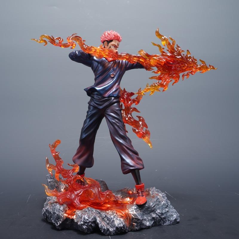 30cm Anime Jujutsu Kaisen Figur Ryomen Sukuna Actionfiguren PVC Statue Schreibtischornament Sammlermodell Spielzeug Feiertagsgeschenke