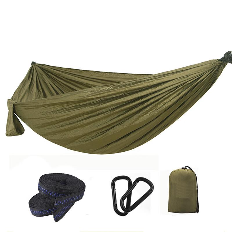 Outdoor Two-Person Nylon Parachute Fabric Hammock