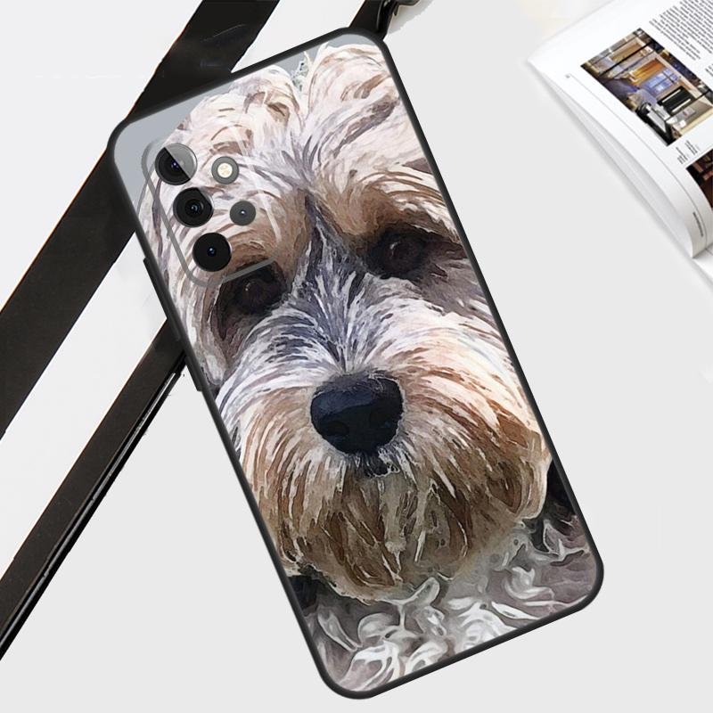 Brown Cockapoo Case For Samsung Galaxy A54 A34 A14 A56 A36 A26 A16 A06 A12 A22 A32 A52 A13 A53 A15 A35 A55