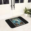 1pc Moonlit Halloween Mansion Non-Slip Doormat Bath Mat Floor Carpet Welcome Rug Home Decor Christmas Decor Xmas