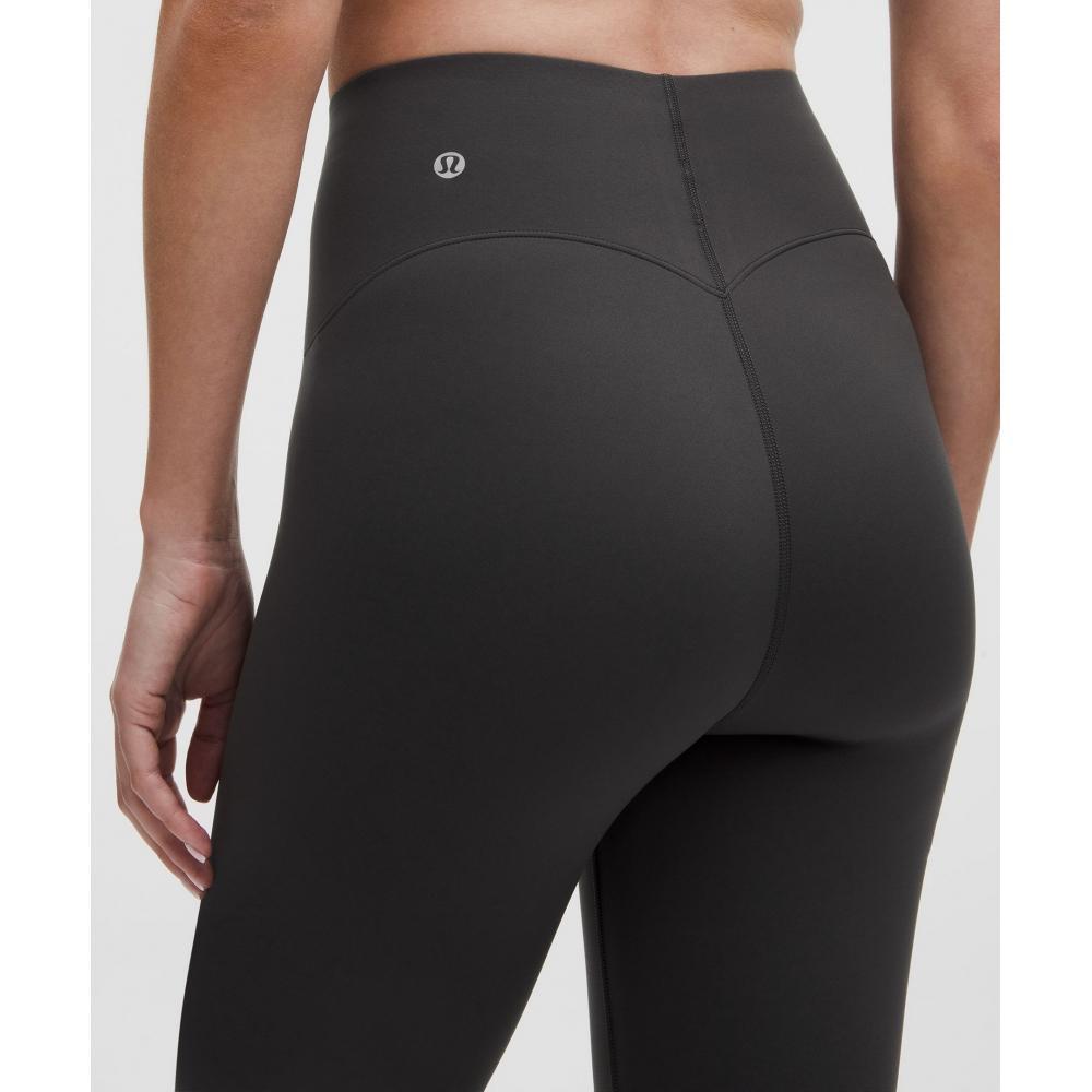 Lululemon Glow Up  sUper High Rise Crop 23  Graphite Grey