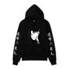 Attack On Titan Levi Ackerman Manga Hoodie Unisex Fleece Sweatshirt Japanese Vertical Text Sleeve Print Autumn Winter Pullover