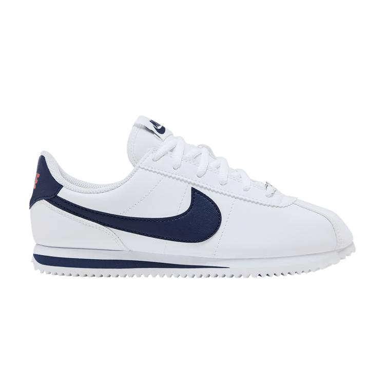 Nike Cortez Basic White Neutral Indigo (GS) 37.5