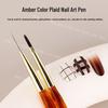 Premium Ultra-Fine Plaid Nail Art Extension Brush – Soft, Flexible, Delicate Color Outlining