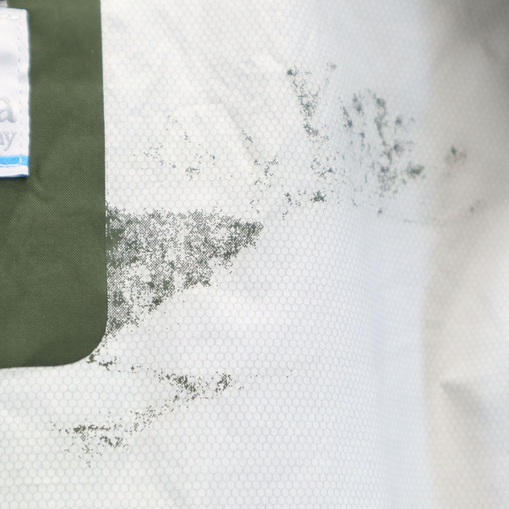 Columbia Rain Jacket L Khaki Outdoors Men's Used