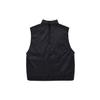 Nike Solid Color Zip Stand Collar Vest Men Vests Black DV9972-010