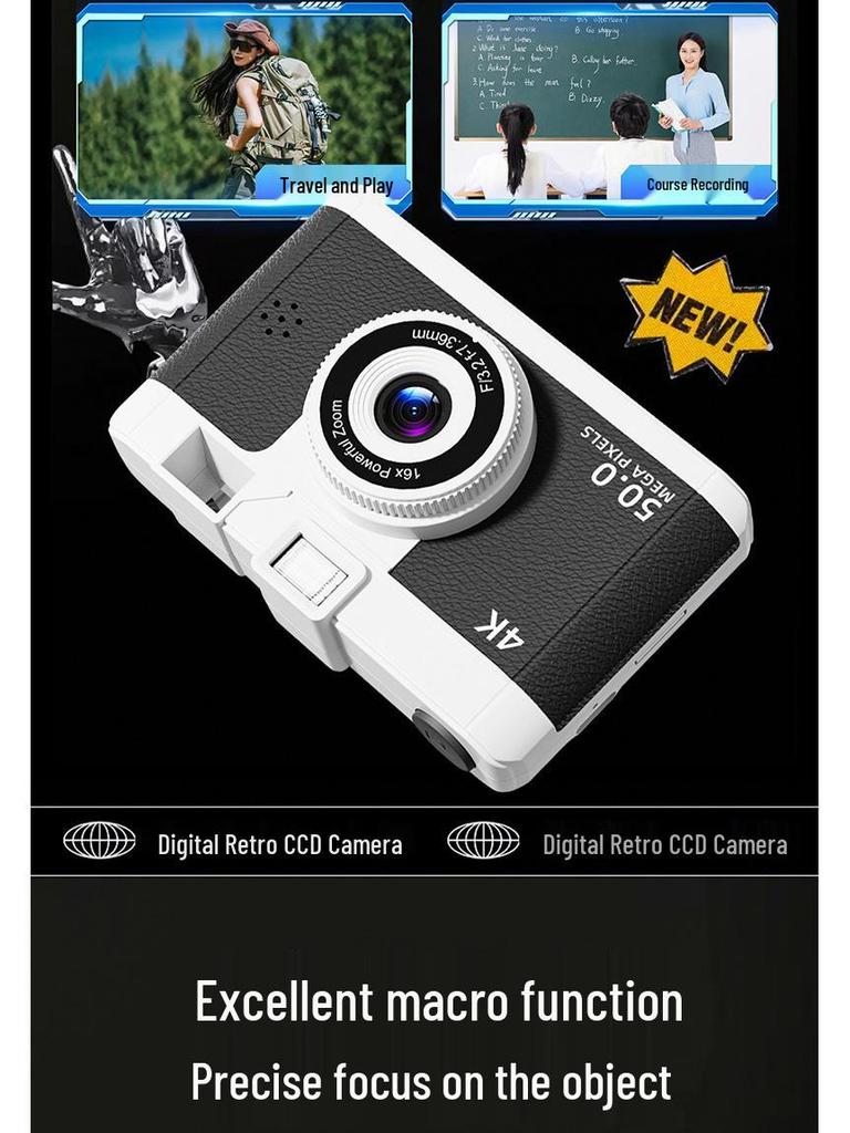High-Pixel Wi-Fi HD Digitalkamera für Studenten und Kinder