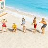 Realistic Beach Volley Figure Model 1:64 Scale Hand Painted Miniature Figures for Dioramas Props,Photography Collectors