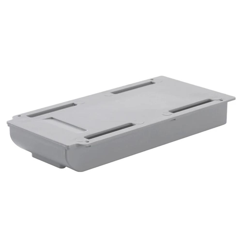 

Under Desk Drawer Organizer Hidden Self-Adhesive Space Saving ABS Storage Box Size S B