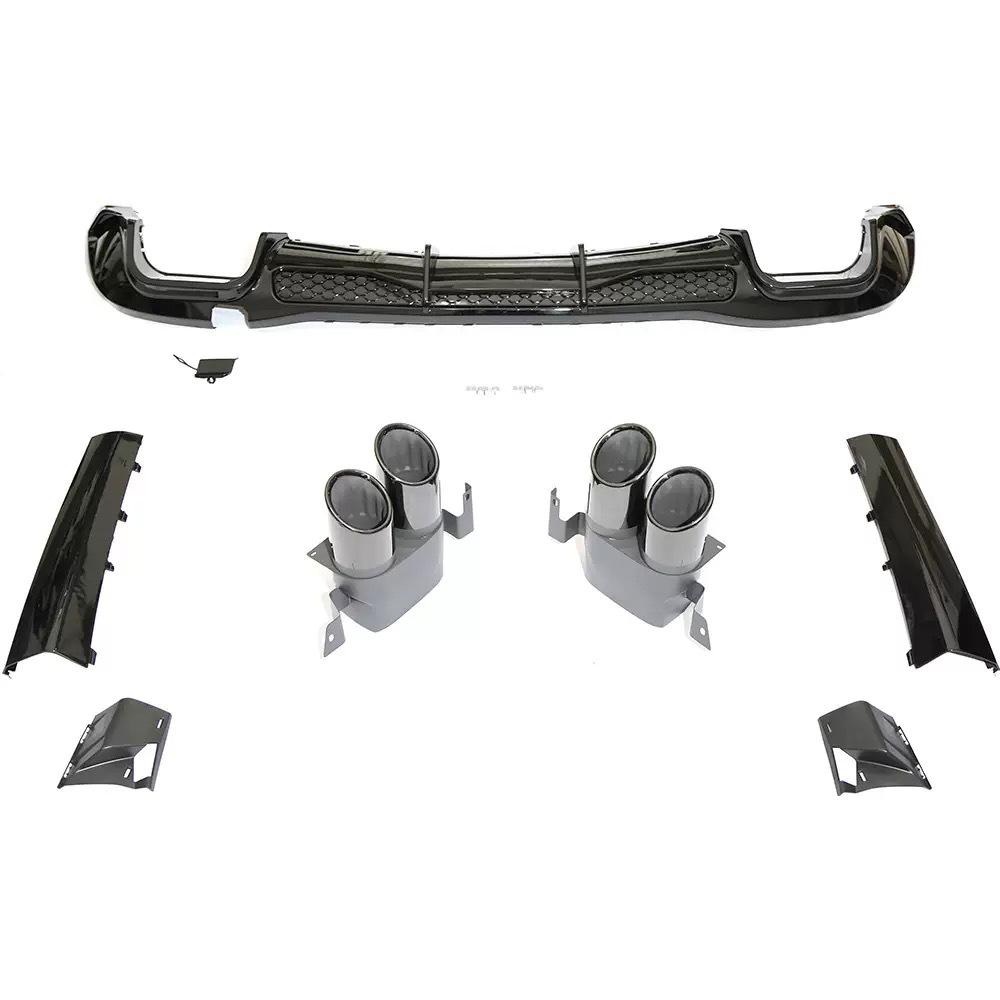 Brabus Rear Diffuser Kit with Tailpipe for 2021+ Mercedes S-Class W223