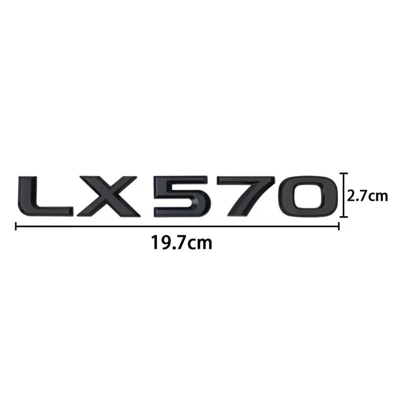For Lexus LX470 LX570 Logo IS300 ES250 ES350 IS250 CT200H GS350 NX200T Car Rear Trunk Emblem Badge Sticker Auto Accessories ABS