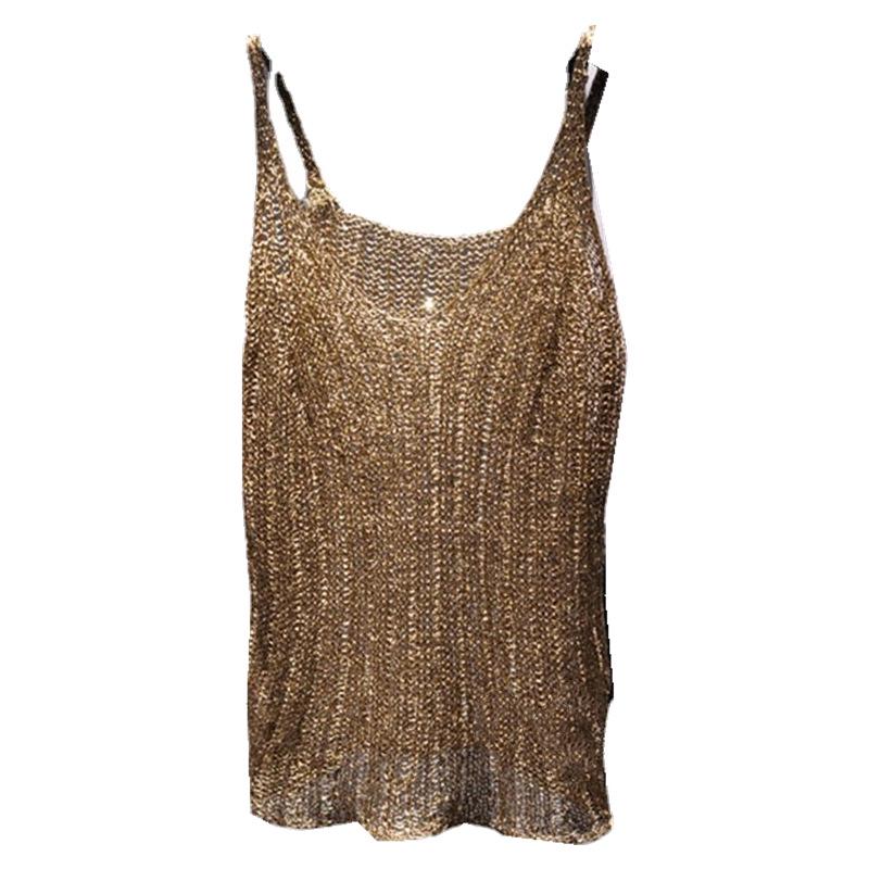 Bingbing Randigstickad Camisoletopp med Glitter