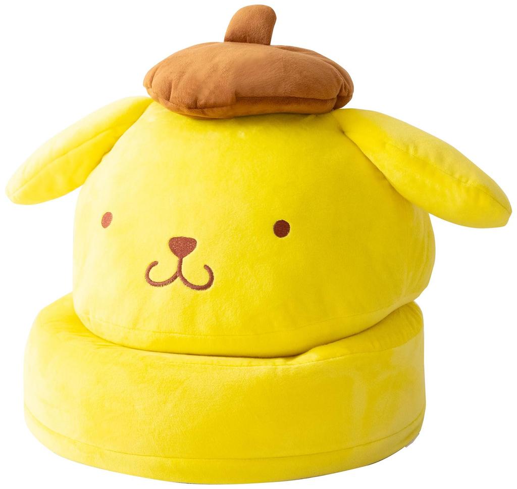 Miyatake Seisakusho Sanrio Cute Compact Chair YS-S4040 (Pom Pom Purin)