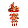 Traditional Spring Festival Velvet Horse Pendant Hanging Room Decoration for Chinese New Year