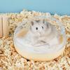 Hamster Transparent Bathing Tub Detachable Anti-splash Large Space Bathroom Sand Nest Pet Supplies