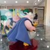Fat Person Buu Boxing Infinite Form SSj3 Dragon BallZ 5.51Inch/14cm Can Be Move PVC Battle Figure Anime Fans' Favorite Toys Gift