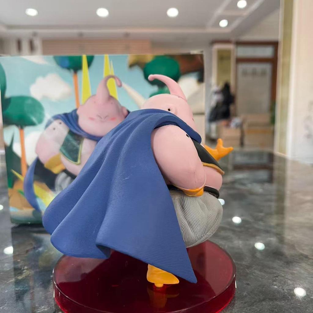 Fat Person Buu Boxing Infinite Form SSj3 Dragon BallZ 5.51Inch/14cm Can Be Move PVC Battle Figure Anime Fans' Favorite Toys Gift