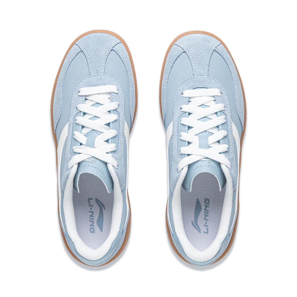 Li Ning YUNCHUAN 2 Slip Resistant, Abrasion Resistant, Lightweight Low top German Army Trainers Women's Aurora Blue AGCV338-4