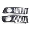 B6 Sedan 02-05 Fog Light Cover Frame Trim Front Bumper Honeycomb Grille