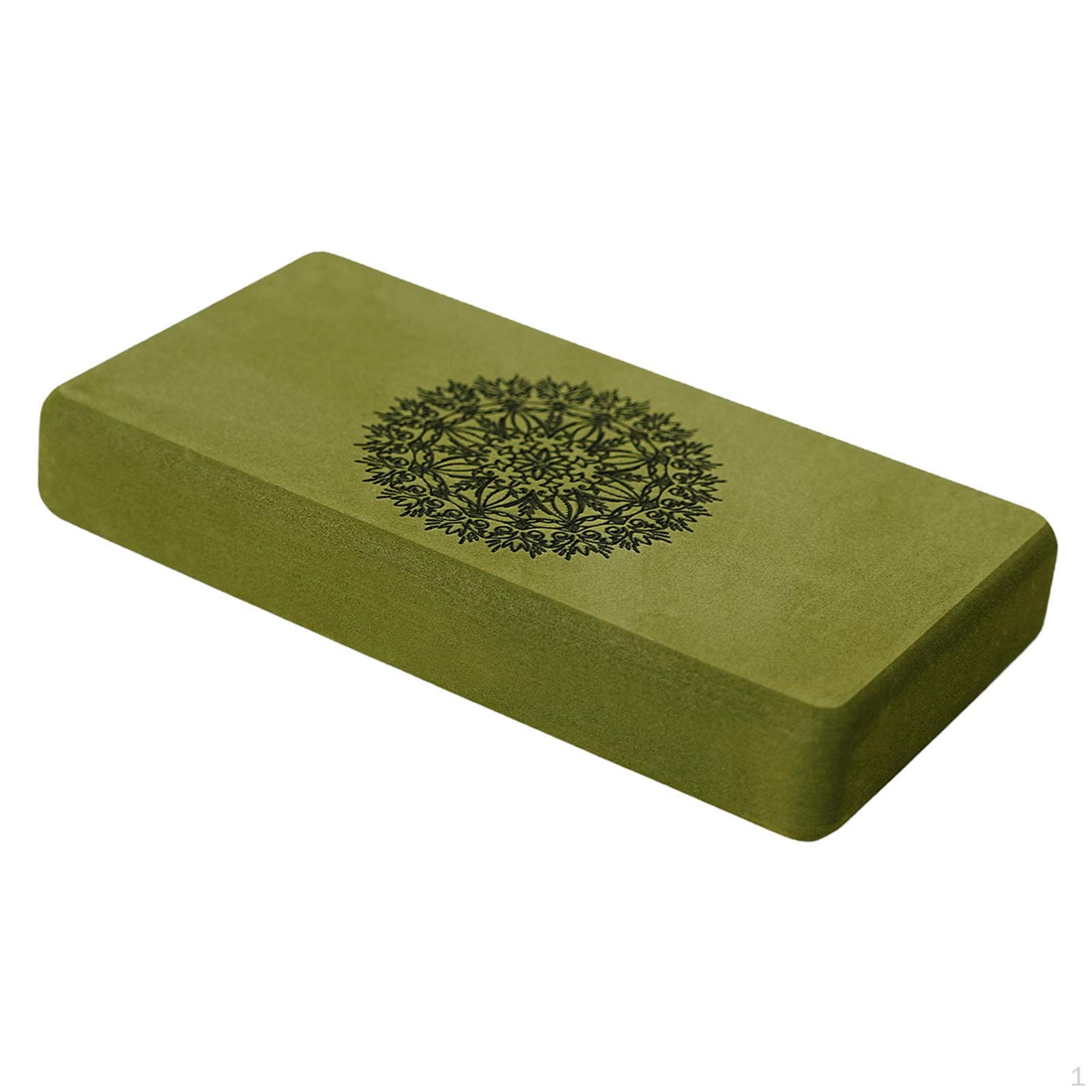 

Block Brick Lightweight Professional Portable Accessories Accessory Equipment for Stretching Body зелёный