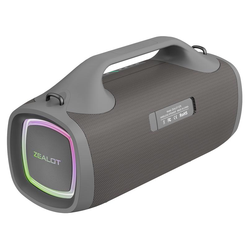 Portable Party Speaker 100W Power Large Battery Wireless Speaker Strong Bass Outdoor ZEALOT Speaker S79